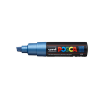 Posca PC8K Bold Paint Marker Metallic Blue