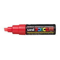 Posca PC8K Bold Paint Marker Fluoro Red