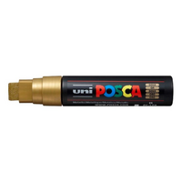 Posca PC17K Broad Chisel Paint Marker Gold