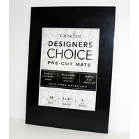 Crescent Window Mats Pack 2 