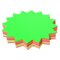 Starburst Card Fluoro 150mm Pack 60 