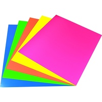 Fluoro Board 300gsm 510x640 Assorted Pack 25