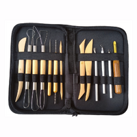 Pottery Tool Kit #1283 Set 13 With Case