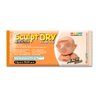 Mungyo Sculpt Dry Clay Peach 1kg