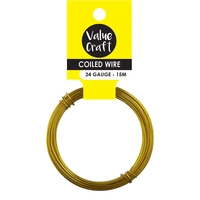 Wire Gold 24gauge 15m Roll