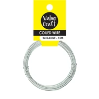 Wire Silver 24 Gauge 15m