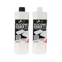 Solid Solutions Silicone Rubber Mould Maker Translucent 1L