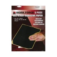 Sandpaper Wet & Dry Pack 5