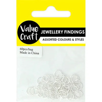 Jump Rings 7mm Pack 60 Silver