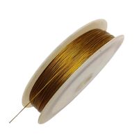 Arbee Beading Wire 18m Gold 24g