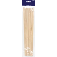Wooden Dowel Rods 3mm x 300mm Pack 20