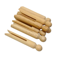 Wooden Dolly Pegs Pack 10
