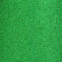 Glitter Felt Sheets Pack 10 Green