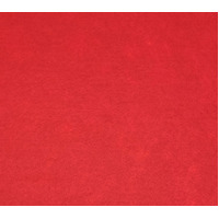 Acrylic Felt 90cm Red Per Meter