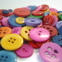 Buttons Assorted Pack 250g