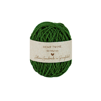 Earth Greetings Fair Trade Hemp Twine 50m Green
