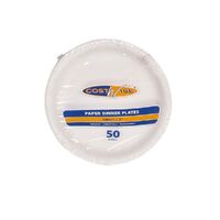 Paper Plates 230mm Pack 50