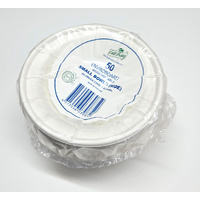 Paper Bowls 180mm Pack 50 CLEARANCE