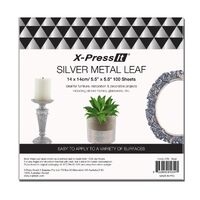 Imitation Silver Leaf Pack 100 