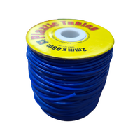 Plastic Tubing 2mm x 80m Blue CLEARANCE