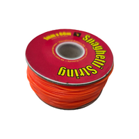 Spaghetti String 1mm x 60m Fluoro Orange CLEARANCE