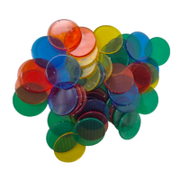 Transparent Counter Bag 500 Assorted Colours FINAL SALE