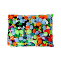 Giant Bag of Pom Poms 1000+