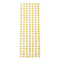 Rhinestone Stars 10mm Gold