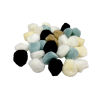 Pom Poms 25mm Pack 30 Winter Colours