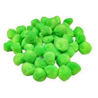 Pom Poms 38mm Pack 50 Lime