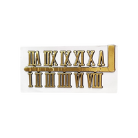 Clock Numbers Roman 15mm Gold *WHILE STOCKS LAST