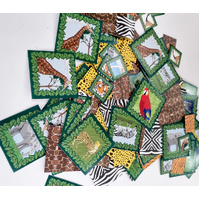 Paper Mosaics 1000 Pieces Jungle Animals