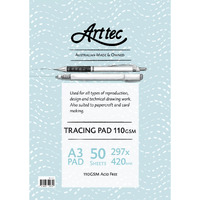 Arttec Trace Pad 110gsm A3