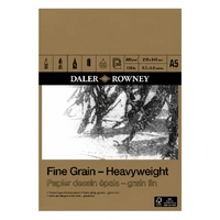 Daler Rowney Fine Grain Heavyweight Pad A5 200gsm
