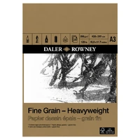 Daler Rowney Fine Grain Heavyweight Pad A3 200gsm