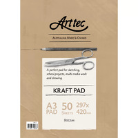 Arttec Kraft Pad A4 80gsm