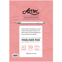 Arttec Fineliner Pad A3 115gsm