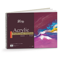 Arto Acrylic Painting Paper Wirebound Pad A4 CLEARANCE