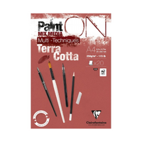 PaintOn Pad 250gsm Terracotta A4