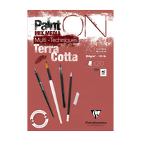 PaintOn Pad 250gsm Terracotta A3