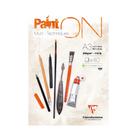 PaintOn Pad 250gsm White A3