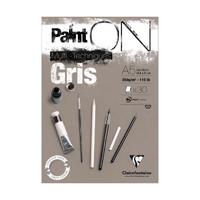 PaintOn Pad 250gsm Grey A5