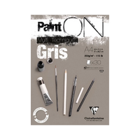 PaintOn Pad 250gsm Grey A4