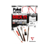 PaintOn Pad 250gsm Assorted Mix 11 A4