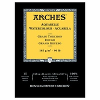 Arches Watercolour Pad 185gsm A5 Rough