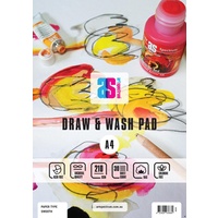 Draw & Wash Pad 210gm Hot Press 