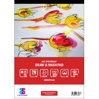 Draw & Wash Pad A3 210gsm Hot Press