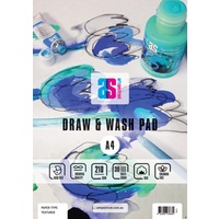 AS Draw & Wash Pad 210gm  - Textured