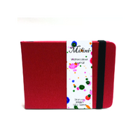 Milini Watercolour Journal 12x16cm 300gsm Red
