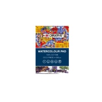 Be Creative 100% Cotton Watercolour Pad A5 300gsm